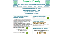 Desktop Screenshot of computerfriendlystalbans.org.uk
